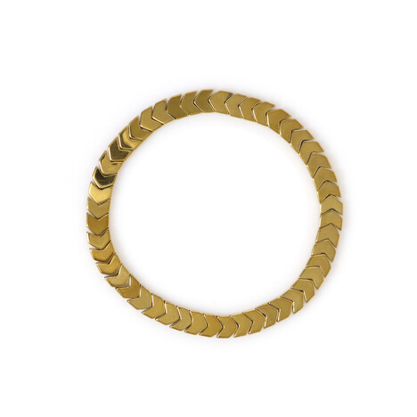 Brazalete con Hematita dorada