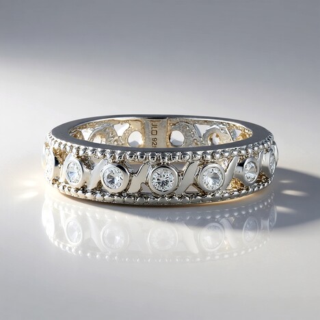 Anello in argento con Zircone
