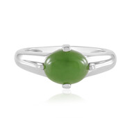Kanadische Jade-Silberring