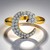 Anello in oro con Diamante SI1 (G) (Annette)