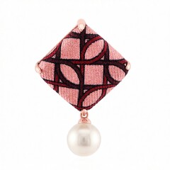 Weiße Süßwasserzuchtperlen-Silberanhänger