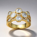 Anello in argento con Zircone (Adela Silber)