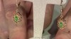 Pendientes en plata con Tsavorita Lemshuku