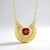 Collana in argento con Rubino Bemainty