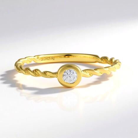 Anello in argento con Zircone
