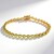Bracciale in argento con Peridoto della Birmania