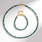 Parure en argent et Jade du Guatemala