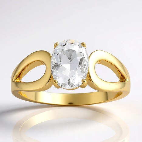 Anello in oro con Opale Ialite del Messico