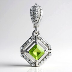 Ciondolo in argento con Sfene