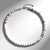 Collana in argento con Agata porcellana bianca