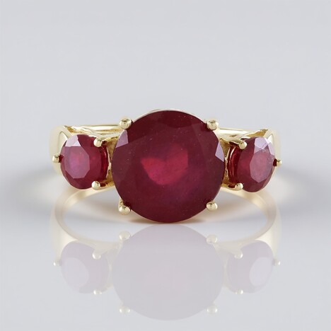 Anello in oro con Rubino del Madagascar (de Melo)