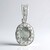Ciondolo in argento con Labradorite