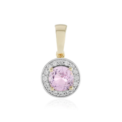 Ciondolo in argento con Kunzite