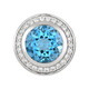 Marambaia Topaz Silver Pendant