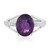 Amethyst-Silberring