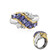 Bague en argent et Tanzanite (Gems en Vogue)