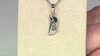 Colgante en plata con Diamante champán I2