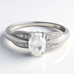 Anello in argento con Berillo Himalayano