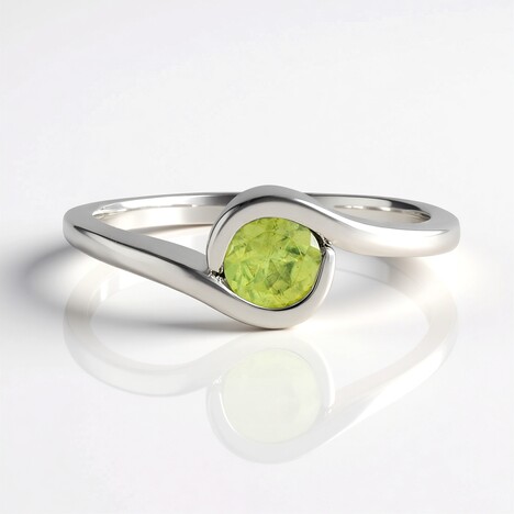 Anello in argento con Sfene