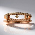 Anello in oro con Diamante Rose de France SI1 di Argyle (Annette)