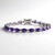 Bracciale in argento con Ametista Zambiana