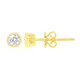 Boucles d'oreilles en or et Diamant SI1 (G) (Annette)
