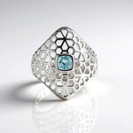 Bague en argent et Zircon de Ratanakiri