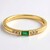 Anello in oro con Smeraldo Zambia AAA