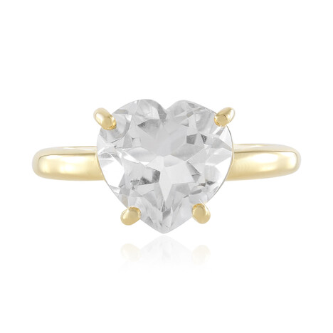 Anello in argento con Quarzo Bianco