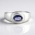 Anello in argento con Tanzanite