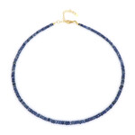 Collar en plata con Cianita de Nepal