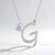 Collana in argento con Pietra di Luna Arcobaleno