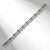 Bracciale in platino con Acquamarina Santa Maria (CUSTODANA)