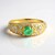 Anello in argento con Smeraldo Etiope