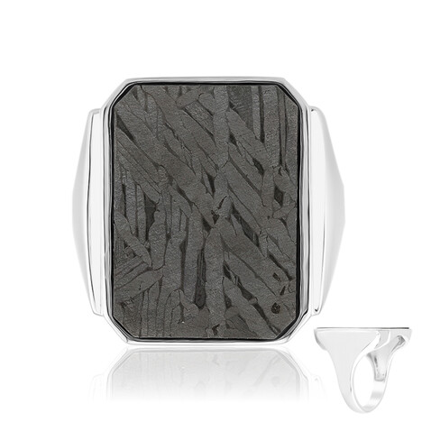 Aletai-Meteorit-Silberring