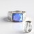Anello in argento con Labradorite (de Melo)