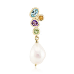 Colgante en plata con Perla blanca Freshwater