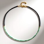 Collana in argento con Spinello Nero