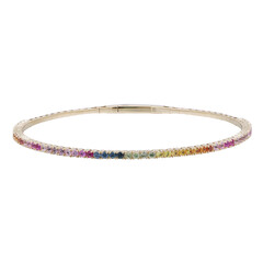 Bracciale in oro con Zaffiro Fancy (CIRARI)