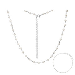 Collier en argent et Perle de culture d'eau douce