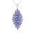 Collar en plata con Tanzanita