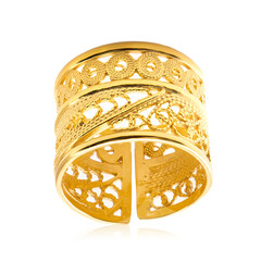 Zilveren ring (Joias do Paraíso)