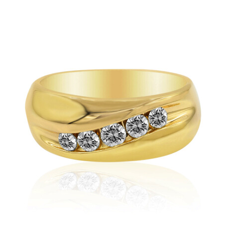 SI1 (G) Diamant-Goldring (Annette)