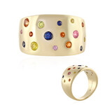 Anello in oro con Zaffiro Blu (Adela Gold)