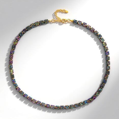 Collana in argento con Ematite Mistica