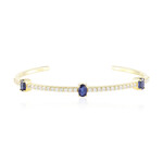 Zilveren armband met Nepal Kyanieten