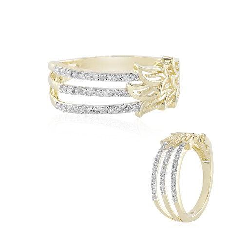 Anillo en oro con I1 (I) Diamante (Ornaments by de Melo)