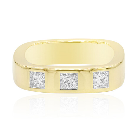 Anello in oro con Diamante SI1 (G) (Annette)