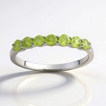 Anello in argento con Idocrasio