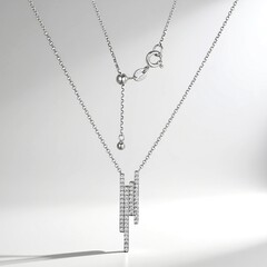 Collana in argento con Zircone (Adela Silber)